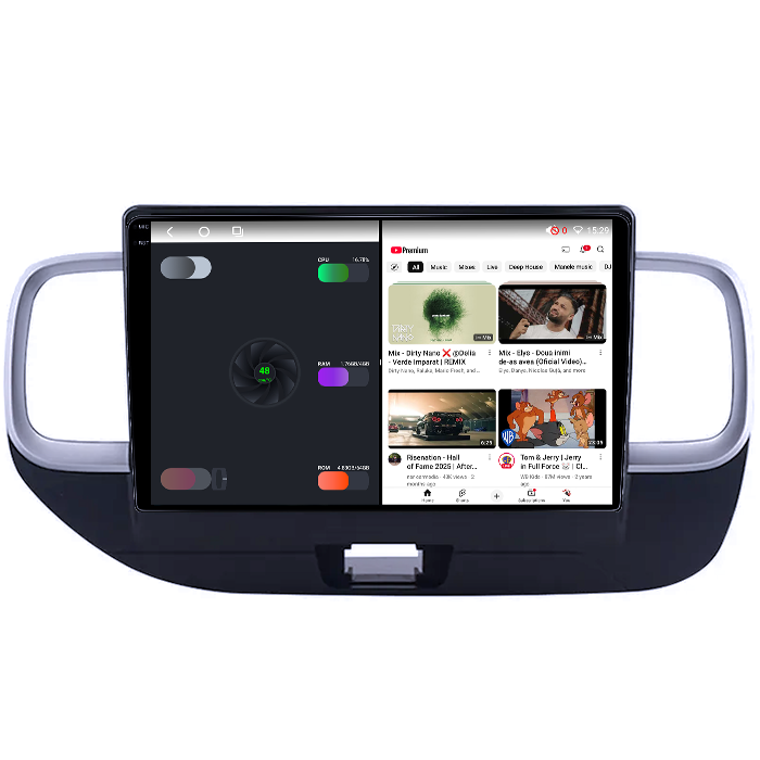 Navigatie dedicata Hyundai Venue 2019-2020, 4GB RAM 64GB ROM, Procesor Qualcomm Octacore, Android 14, Rezolutie 2K, Display QLED 9", DSP, Carplay&Android Auto, SIM 4G [3]
