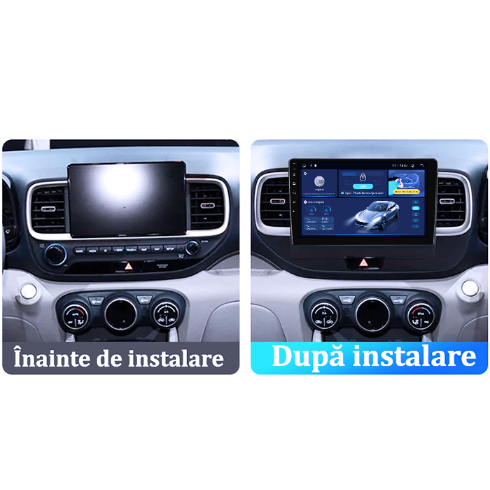 Navigatie dedicata Hyundai Venue 2019-2020, 4GB RAM 64GB ROM, Octacore, Android 14, Display QLED 9", DSP, Carplay&Android Auto, SIM 4G, Ventilator Activ [5]