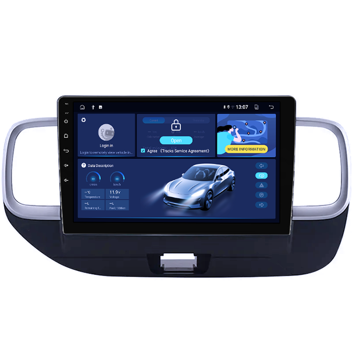 Navigatie dedicata Hyundai Venue 2019-2020, 4GB RAM 64GB ROM, Octacore, Android 14, Display QLED 9", DSP, Carplay&Android Auto, SIM 4G, Ventilator Activ [2]