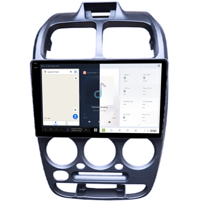 Navigatie dedicata Hyundai Verna 1999, DUDU3, 4GB RAM 64GB ROM, Octacore, Platforma 8581, Android, Display QLED 9", DSP, Carplay&AndroidAuto [2]