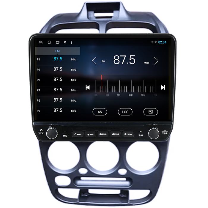 Navigatie dedicata Hyundai VERNA 1999 Tesla cu butoane rotative model 2024, 4GB RAM 64GB ROM, Procesor Quadcore, Android 14, Display QLED 10", DSP, Carplay&Android Auto [3]