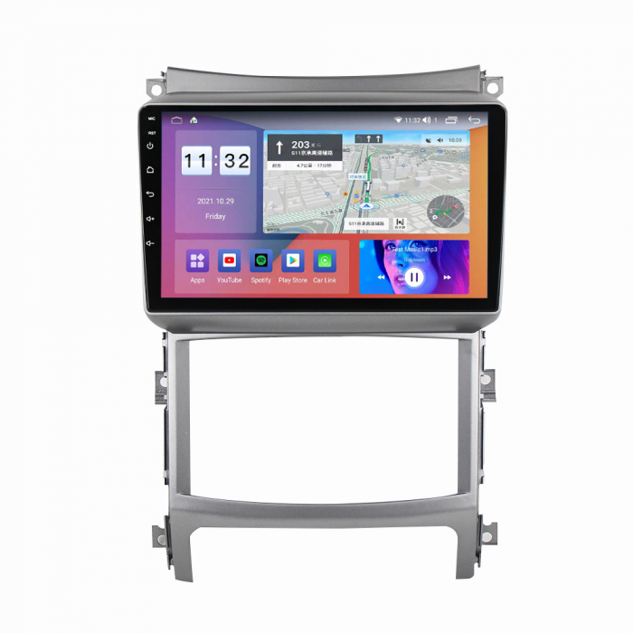 Navigatie dedicata Hyundai Veracruz IX55 2006-2015, 4 GB RAM 32 ROM, Android 13, Display QLED, 9", DSP, Carplay, Android Auto, Internet, Youtube , Waze , WI-FI , USB , Bluetooth [3]