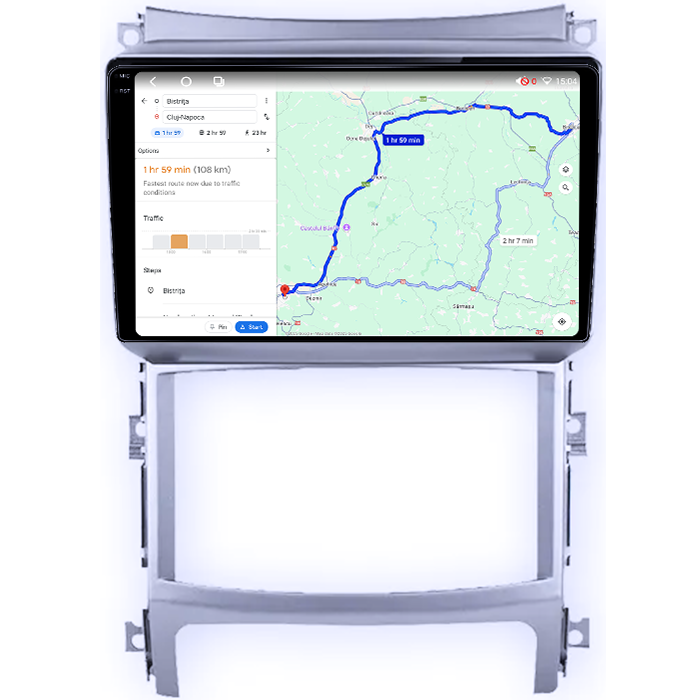Navigatie dedicata Hyundai Veracruz IX55 2006-2015, 4GB RAM 64GB ROM, Octacore, Android 14, Display QLED 1K 9", Carplay&Android Auto, SIM 4G, Ventilator Activ [4]