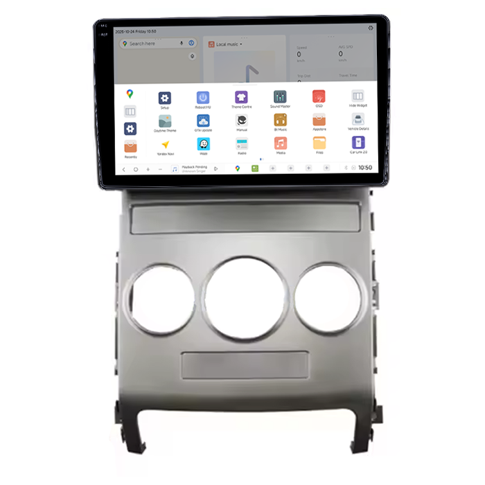 Navigatie dedicata Hyundai Veracruz IX55 2006-2015 A, DUDU3, 4GB RAM 64GB ROM, Octacore, Platforma 8581, Android, Display QLED 9", DSP, Carplay&AndroidAuto [3]