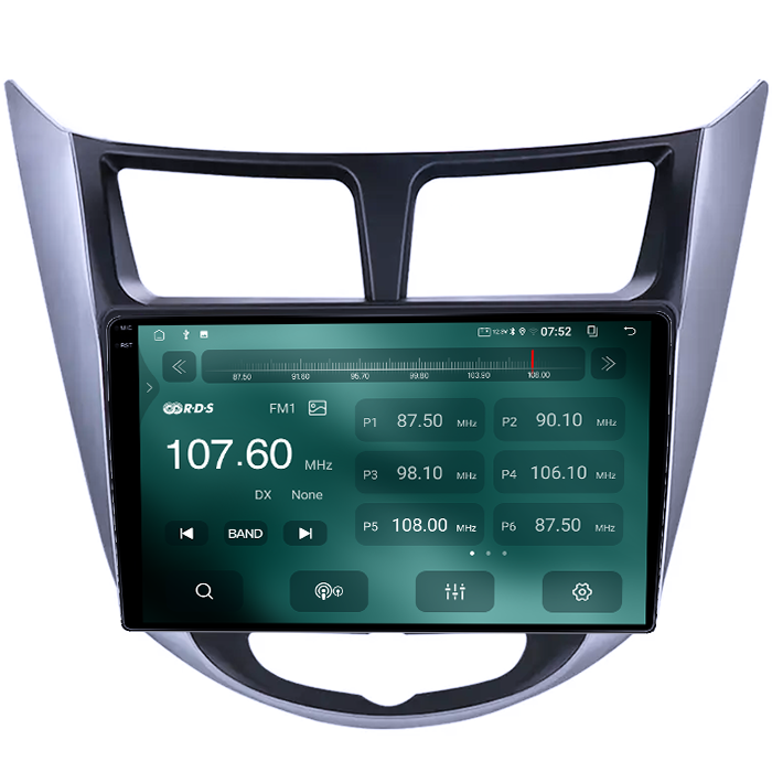 Navigatie dedicata Hyundai Verna 2010-2016, 12GB RAM 256GB ROM, Android 14, Rezolutie 2K, Display QLED, 9", DSP, Carplay, Android Auto, Internet, Youtube, Waze, Wi Fi, USB [3]