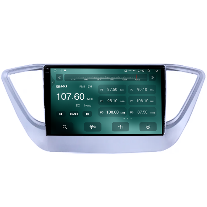 Navigatie dedicata Hyundai Verna 2017-2018, 12GB RAM 256GB ROM, Android 14, Rezolutie 2K, Display QLED, 9", DSP, Carplay, Android Auto, Internet, Youtube, Waze, Wi Fi, USB [3]
