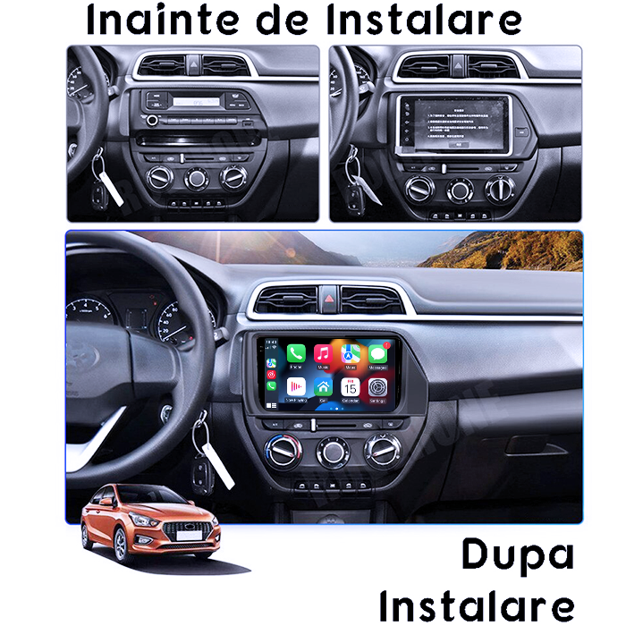 Navigatie dedicata Hyundai Verna 2017-2020, 4GB RAM 64GB ROM, Octacore, Android 14, Display QLED 9", DSP, Carplay&Android Auto, SIM 4G, Ventilator Activ [5]