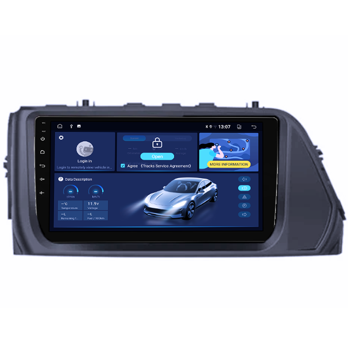 Navigatie dedicata Hyundai Verna 2017-2020, 4GB RAM 64GB ROM, Octacore, Android 14, Display QLED 9", DSP, Carplay&Android Auto, SIM 4G, Ventilator Activ [2]