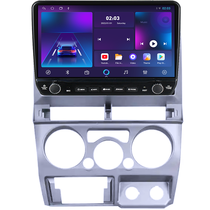Navigatie dedicata Isuzu D-Max 2007-2011 Tesla cu butoane rotative model 2024, 4GB RAM 64GB ROM, Procesor Quadcore, Android 14, Display QLED 10", DSP, Carplay&Android Auto [5]