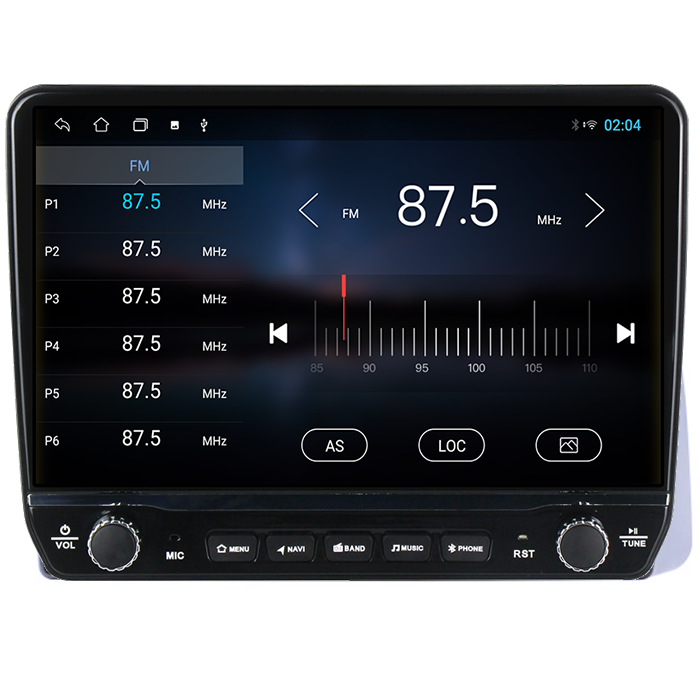 Navigatie dedicata Iveco Bronte Tesla cu butoane rotative model 2024, 4GB RAM 64GB ROM, Procesor Quadcore, Android 14, Display QLED 10", DSP, Carplay&Android Auto [4]