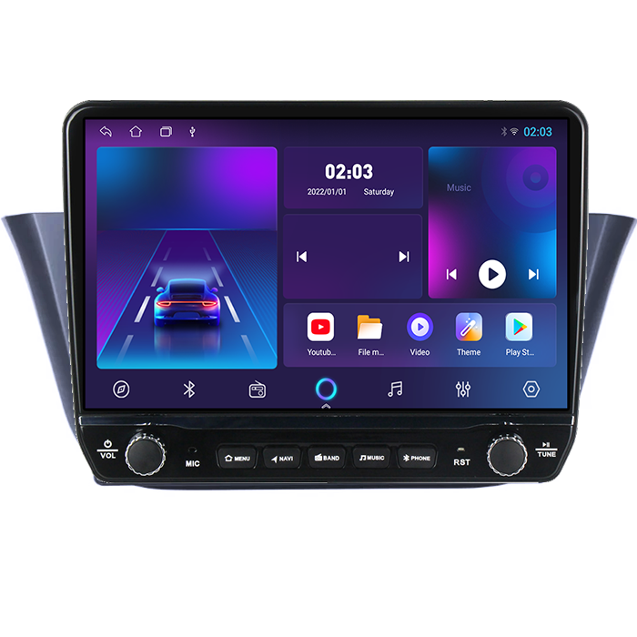 Navigatie dedicata Iveco Daily 2007-2014 Tesla cu butoane rotative model 2024, 4GB RAM 64GB ROM, Procesor Quadcore, Android 14, Display QLED 10", DSP, Carplay&Android Auto [5]