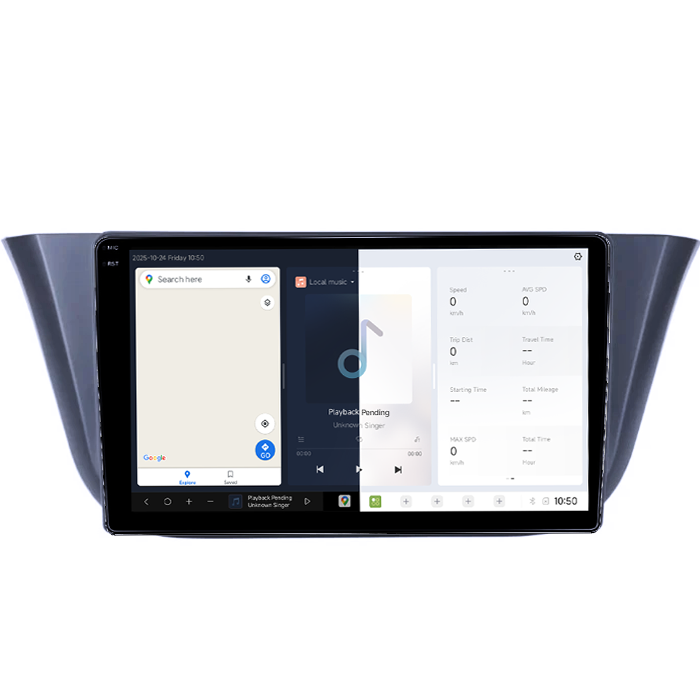Navigatie dedicata Iveco Daily 2014-2018, DUDU3, 4GB RAM 64GB ROM, Octacore, Platforma 8581, Android, Display QLED 9", DSP, Carplay&AndroidAuto [2]