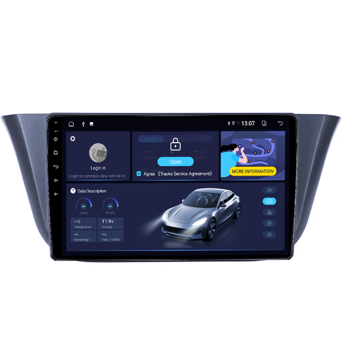 Navigatie dedicata Iveco Daily 2014-2018, 4GB RAM 32GB ROM, Octacore, Android 14, Display QLED  9", DSP, Carplay&Android Auto, SIM 4G, Bluetooth, Ventilator Activ [3]