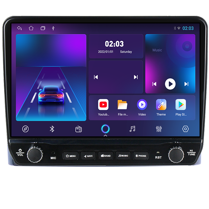 Navigatie dedicata Iveco Daily 2014+ Tesla cu butoane rotative model 2024, 4GB RAM 64GB ROM, Procesor Quadcore, Android 14, Display QLED 10", DSP, Carplay&Android Auto [5]