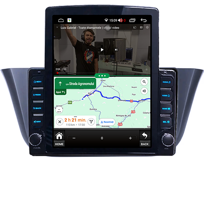 Navigatie dedicata Iveco Daily 2014-2018 Tesla Style, 4GB RAM 64GB ROM, Procesor Quadcore, Android 14, Display QLED 9.7", DSP, Carplay&Android Auto [5]