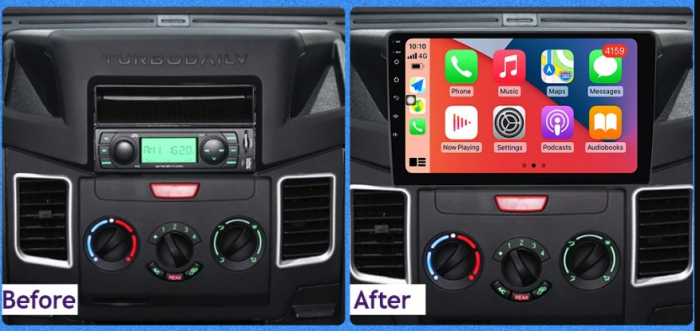 Navigatie dedicata Iveco Daily 2013-2017, 4 GB RAM 32 ROM, Android 13, Display QLED, 9", DSP, Carplay, Android Auto, Internet, Youtube , Waze , WI-FI , USB , Bluetooth [3]