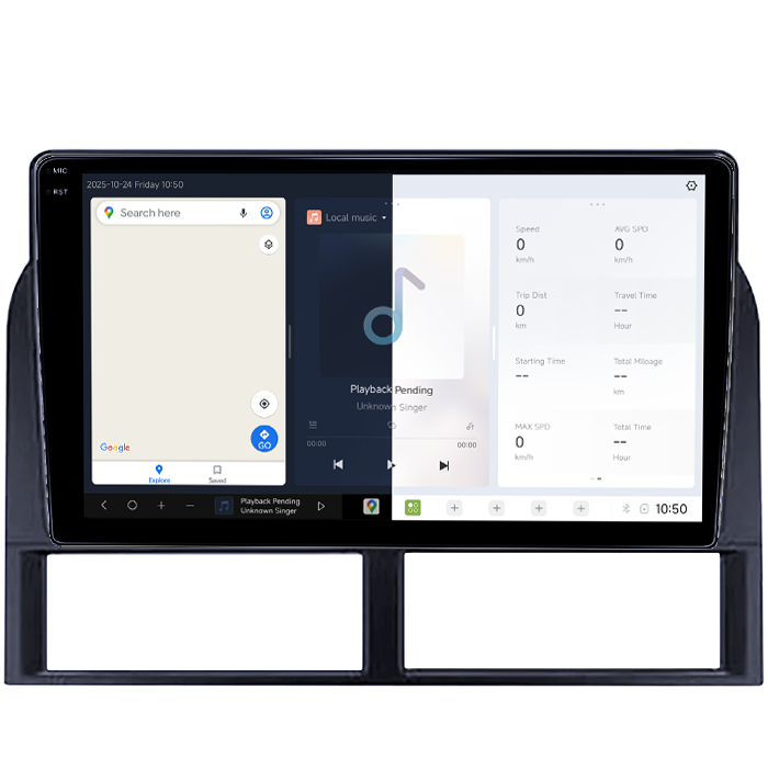 Navigatie dedicata Jeep Grand Cherokee 1999-2005, DUDU3, 4GB RAM 64GB ROM, Octacore, Platforma 8581, Android, Display QLED 9", DSP, Carplay&AndroidAuto [2]