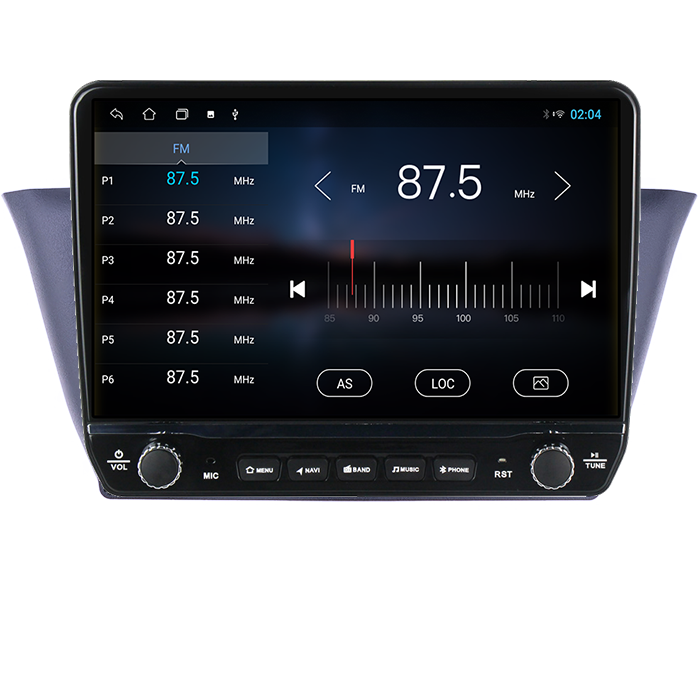 Navigatie dedicata Iveco Klen, RV Tesla cu butoane rotative model 2024, 4GB RAM 64GB ROM, Procesor Quadcore, Android 14, Display QLED 10", DSP, Carplay&Android Auto [3]