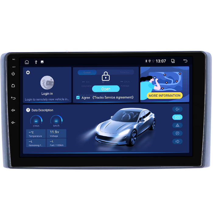 Navigatie dedicata Iveco Daily 2018, 8GB RAM 128GB ROM, Octacore, Platforma 7862,Android 13, Display QLED 9”, Suporta camera 360º, DSP, Carplay&Android Auto, SIM 4G, Ventilator Activ [2]