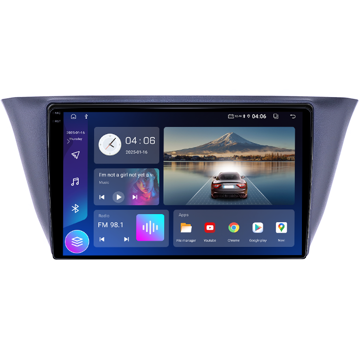 Navigatie dedicata Iveco Klen, RV, 4GB RAM 32GB ROM, Octacore, Android 14, Display QLED 1K 9", DSP, Carplay&Android Auto, SIM 4G, Bluetooth, Ventilator Activ [5]