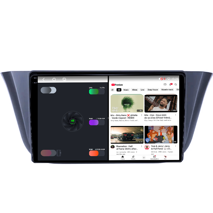 Navigatie dedicata Iveco Klen, RV, 4GB RAM 64GB ROM, Octacore, Android 14, Display QLED 1K 9", Carplay&Android Auto, SIM 4G, Ventilator Activ [3]