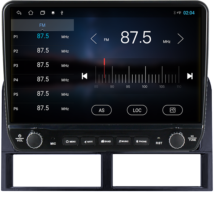 Navigatie dedicata Jeep Grand Cherokee 1999-2005 Tesla cu butoane rotative model 2024, 4GB RAM 64GB ROM, Procesor Quadcore, Android 14, Display QLED 10", DSP, Carplay&Android Auto [2]