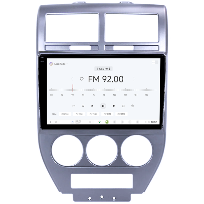 Navigatie dedicata Jeep Compass 2007-2009, DUDU3, 4GB RAM 64GB ROM, Octacore, Platforma 8581, Android, Display QLED 9", DSP, Carplay&AndroidAuto [4]