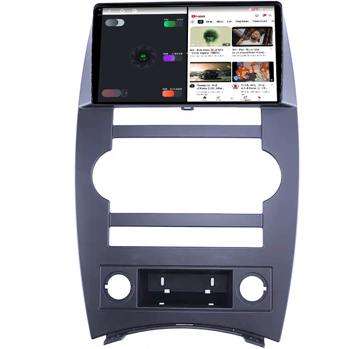 Navigatie dedicata Jeep Commander 2007-2008, 4GB RAM 64GB ROM, Octacore, Android 14, Display QLED 1K 9", Carplay&Android Auto, SIM 4G, Ventilator Activ [3]