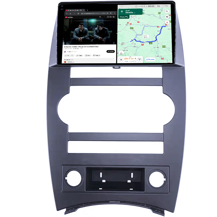 Navigatie dedicata Jeep Commander 2007-2008, 4GB RAM 64GB ROM, Quad Core, Display 9" QLED 1K, Carplay, Android 14, Bluetooth, Magazin Play, Suport Camere AHD [5]