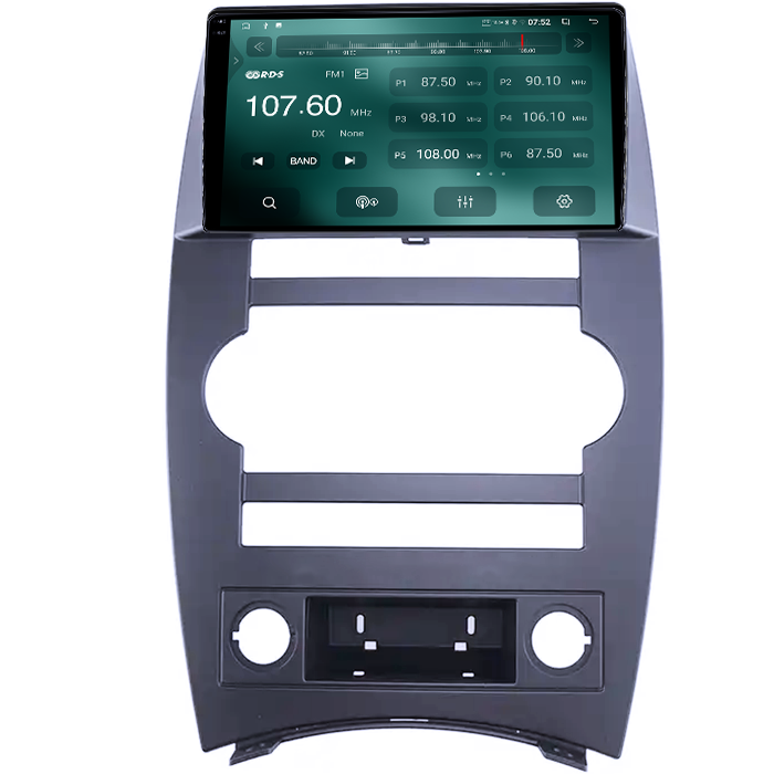 Navigatie dedicata Jeep Commander 2007-2008, 4GB RAM 64GB ROM, Quad Core, Display 9" QLED 1K, Carplay, Android 14, Bluetooth, Magazin Play, Suport Camere AHD [4]