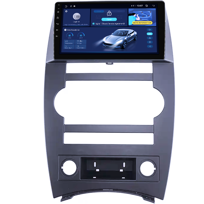 Navigatie dedicata Jeep Commander 2007-2008, 8GB RAM 128GB ROM, Octacore, Platforma TS18, Android 13, Display QLED 9”, Suporta camera 360º, DSP, Carplay&Android Auto, SIM 4G, Ventilator Activ [2]