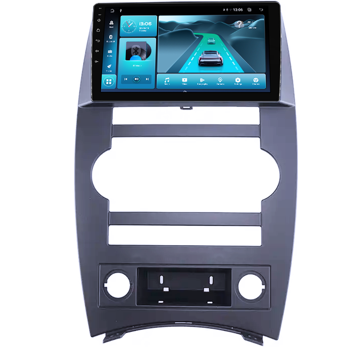 Navigatie dedicata Jeep Commander 2007-2008, 8GB RAM 128GB ROM, Octacore, Platforma TS18, Android 13, Display QLED 9”, Suporta camera 360º, DSP, Carplay&Android Auto, SIM 4G, Ventilator Activ [3]