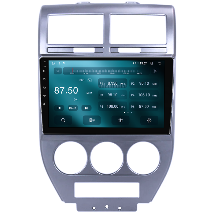 Navigatie dedicata Jeep Compass 2007-2009, 8GB RAM 128GB ROM, Octacore, Platforma TS18, Android 13, Display QLED 10”, Suporta camera 360º, DSP, Carplay&Android Auto, SIM 4G, Ventilator Activ [4]