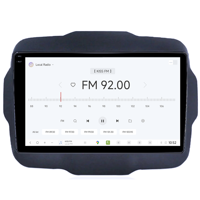 Navigatie dedicata Jeep Renegade 2016-2018, DUDU3, 4GB RAM 64GB ROM, Octacore, Platforma 8581, Android, Display QLED 9", DSP, Carplay&AndroidAuto [4]
