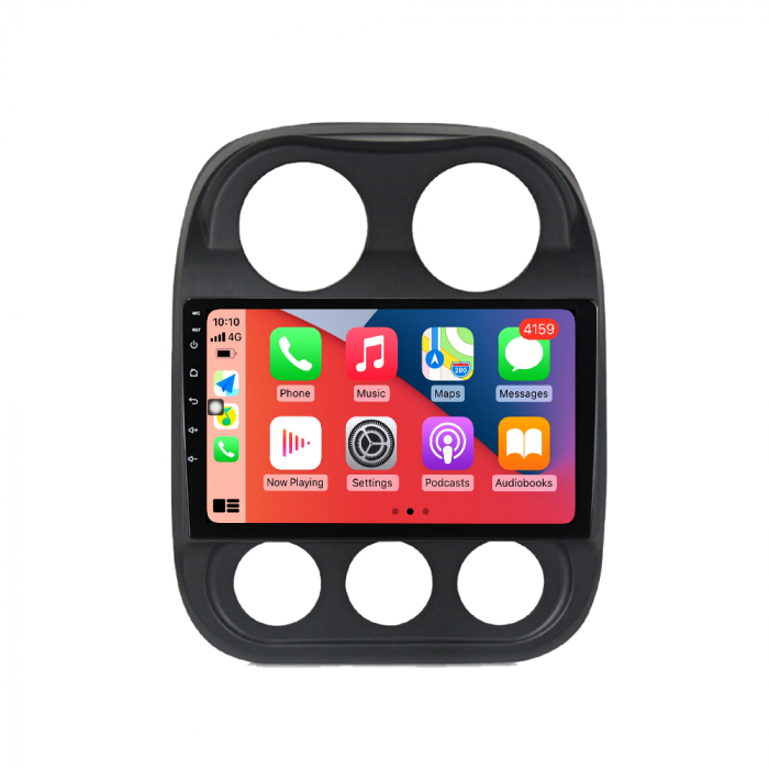 Navigatie dedicata Jeep Compass Patriot 2010-2016, 4 GB RAM 32 ROM, Android 13, Display QLED, 10", DSP, Carplay, Android Auto, Internet, Youtube , Waze , WI-FI , USB , Bluetooth [3]