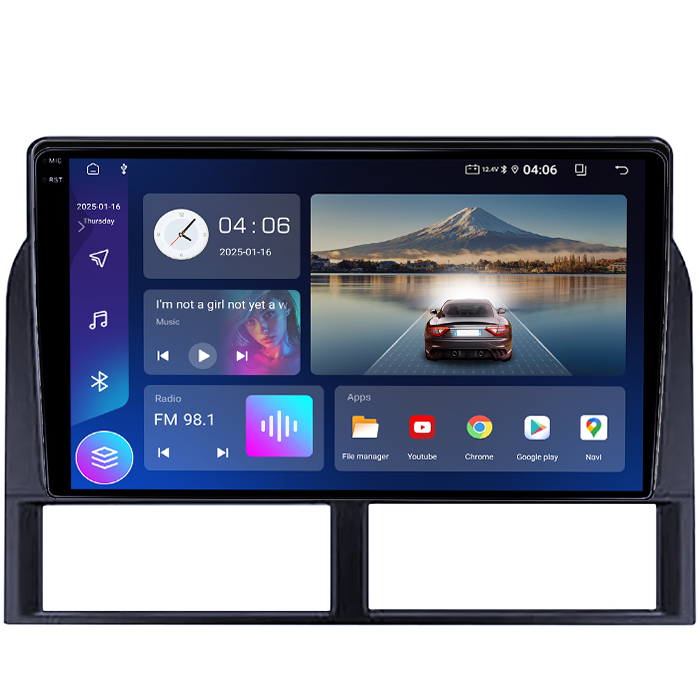 Navigatie dedicata Jeep Grand Cherokee 1999-2005, 4GB RAM 64GB ROM, Quad Core, Display 9" QLED 1K, Carplay, Android 14, Bluetooth, Magazin Play, Suport Camere AHD [1]