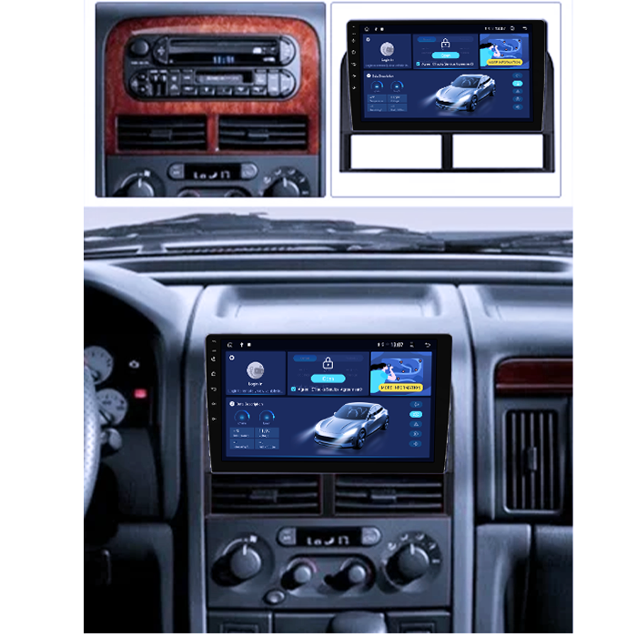 Navigatie dedicata Jeep Grand Cherokee 1999-2005, 8GB RAM 128GB ROM, Octacore, Platforma TS18, Android 13, Display QLED 9”, Suporta camera 360º, DSP, Carplay&Android Auto, SIM 4G, Ventilator Activ [5]