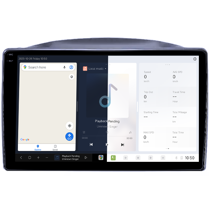 Navigatie dedicata Jeep Grand Cherokee 2005-2007, DUDU3, 4GB RAM 64GB ROM, Octacore, Platforma 8581, Android, Display QLED 9", DSP, Carplay&AndroidAuto [2]