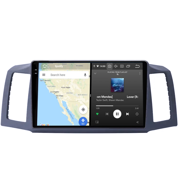 Navigatie dedicata JEEP Grand Cherokee 2004-2007, 12GB RAM 256/512GB ROM, Android 13, Rezolutie 2K, Display QLED 9", DSP, Carplay&Android Auto, SIM 4G, Ventilator Activ, Suport Camere 360 [3]