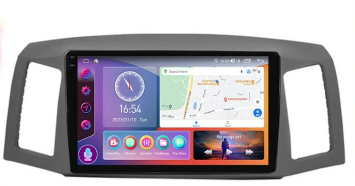 Navigatie dedicata JEEP Grand Cherokee 2004-2007, 4GB RAM 64GB ROM, Octacore, Android 13, Display QLED 10", DSP, Carplay, Android Auto, Internet, Youtube, Waze, WIFI, Bluetooth [4]
