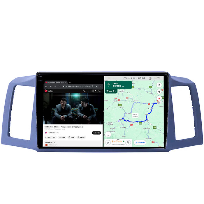 Navigatie dedicata JEEP Grand Cherokee 2004-2007, 4GB RAM 64GB ROM, Quad Core, Display 9" QLED 1K, Carplay&Android Auto, Android 14,Suport Camere AHD [7]