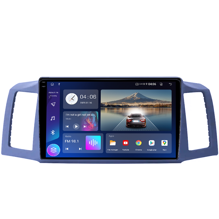 Navigatie dedicata JEEP Grand Cherokee 2004-2007, 4GB RAM 64GB ROM, Quad Core, Display 9" QLED 1K, Carplay&Android Auto, Android 14,Suport Camere AHD [5]