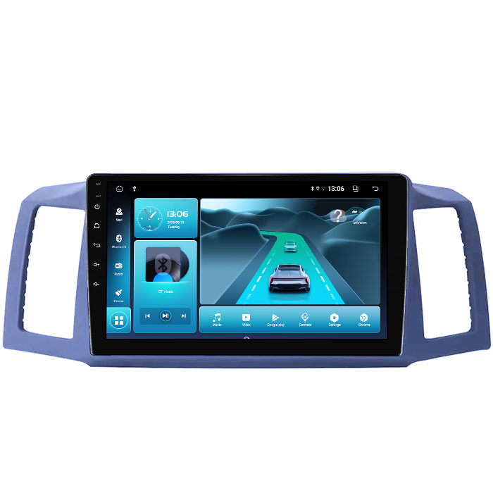 Navigatie dedicata JEEP Grand Cherokee 2004-2007, 8GB RAM 128GB ROM, Octacore, Platforma TS18, Android 13, Display QLED 9”, Suporta camera 360º, DSP, Carplay&Android Auto, SIM 4G, Ventilator Activ [3]