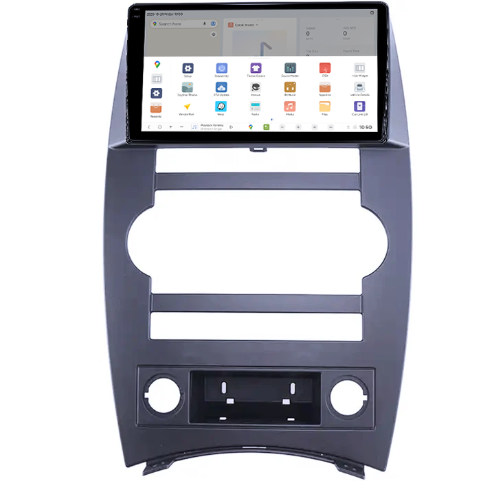 Navigatie dedicata Jeep Cherokee Commander XK 2005-2011, DUDU3, 4GB RAM 64GB ROM, Octacore, Platforma 8581, Android, Display QLED 9", DSP, Carplay&AndroidAuto [3]