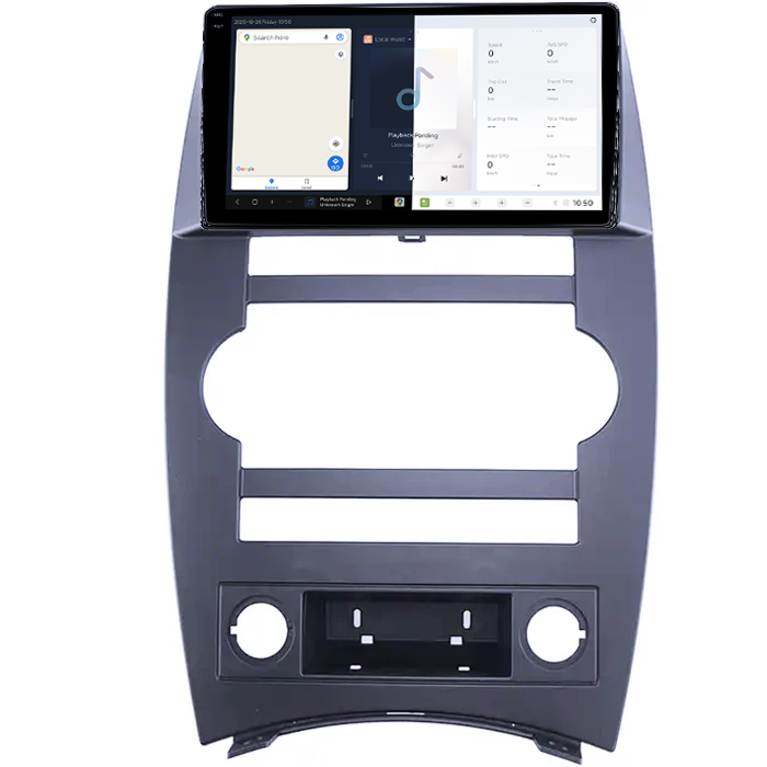 Navigatie dedicata Jeep Cherokee Commander XK 2005-2011, DUDU3, 4GB RAM 64GB ROM, Octacore, Platforma 8581, Android, Display QLED 9", DSP, Carplay&AndroidAuto [2]