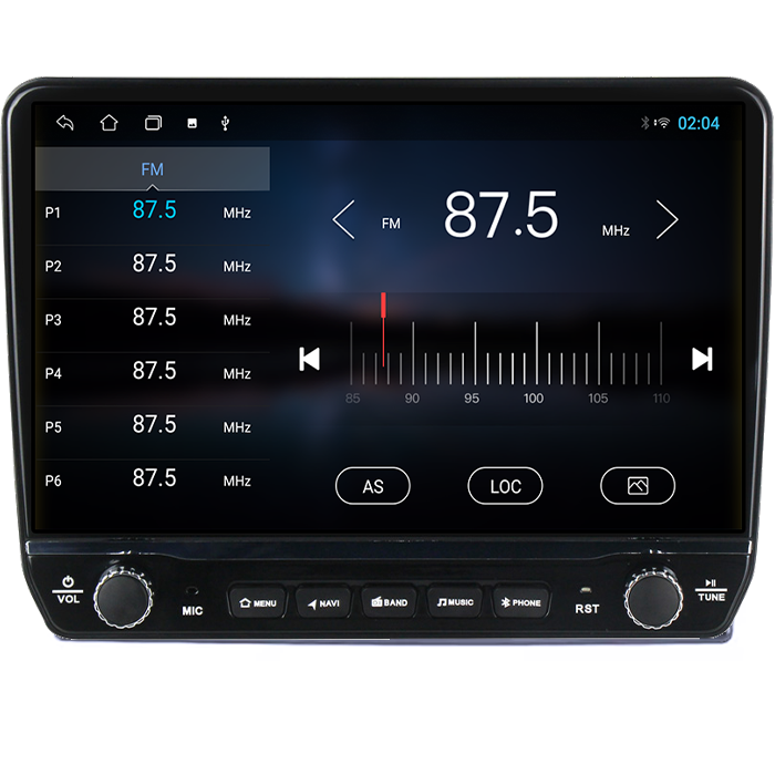 Navigatie dedicata Jeep Grand Cherokee 2005-2007 Tesla cu butoane rotative model 2024, 4GB RAM 64GB ROM, Procesor Quadcore, Android 14, Display QLED 10", DSP, Carplay&Android Auto [3]
