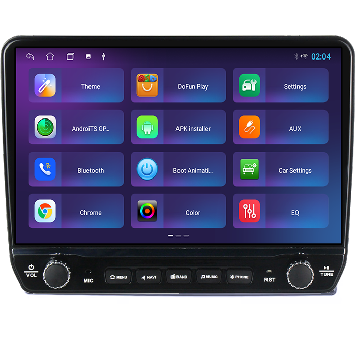 Navigatie dedicata Jeep Grand Cherokee 2005-2007 Tesla cu butoane rotative model 2024, 4GB RAM 64GB ROM, Procesor Quadcore, Android 14, Display QLED 10", DSP, Carplay&Android Auto [4]