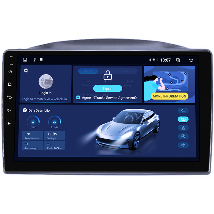 Navigatie dedicata Jeep Grand Cherokee 2005-2007, 8GB RAM 128GB ROM, Octacore, Platforma TS18, Android 13, Display QLED 9”, Suporta camera 360º, DSP, Carplay&Android Auto, SIM 4G, Ventilator Activ [2]