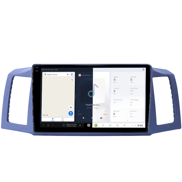 Navigatie dedicata JEEP Grand Cherokee 2004-2007, DUDU3, 4GB RAM 64GB ROM, Octacore, Platforma 8581, Android, Display QLED 9", DSP, Carplay&AndroidAuto [2]