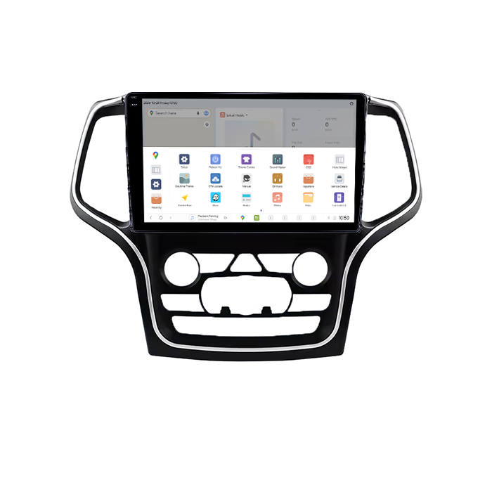 Navigatie dedicata Jeep Grand Cherokee 2014-2017, DUDU3, 4GB RAM 64GB ROM, Octacore, Platforma 8581, Android, Display QLED 9", DSP, Carplay&AndroidAuto [3]